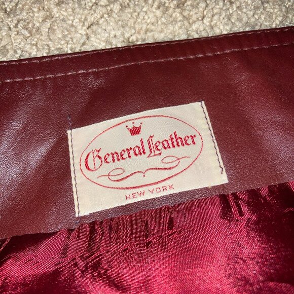 UNWORN Vintage 70s or Early 80s Leather Coat Size Small Office Daily Wear Fall - Picture 4 of 12